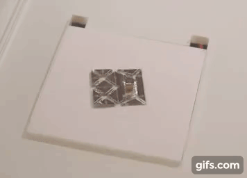 origami robot gif